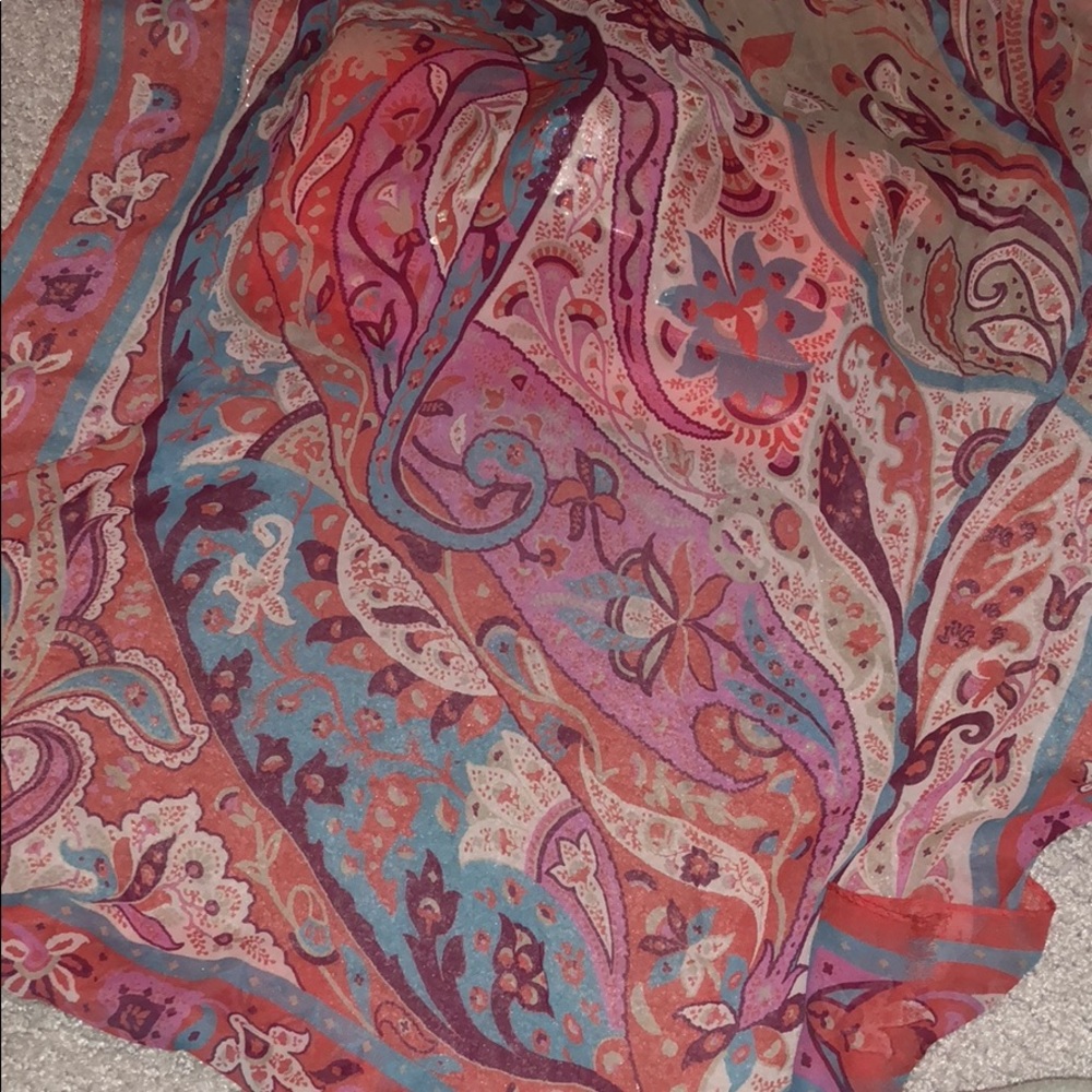 ETRO pure silk scarf